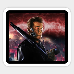 Terminator Future War Sticker